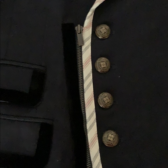 BCBG MaxAzria military style jacket - Picture 3 of 5